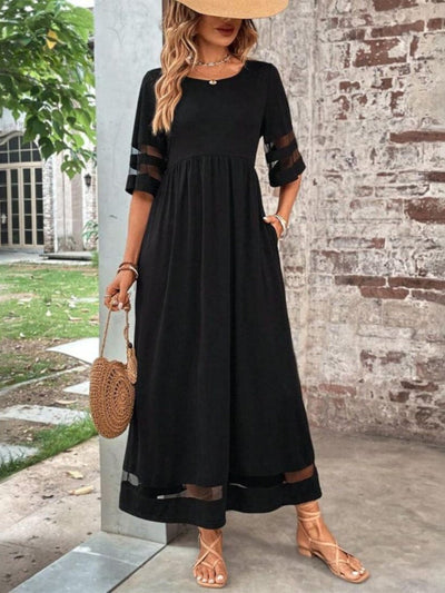 Byarina - Chic Tummy Flattering Coverage Dress